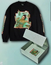 Taylor Swift THE LIFE OF A SHOWGIRL CREWNECK SWEATSHIRT BOX SET Size LARGE