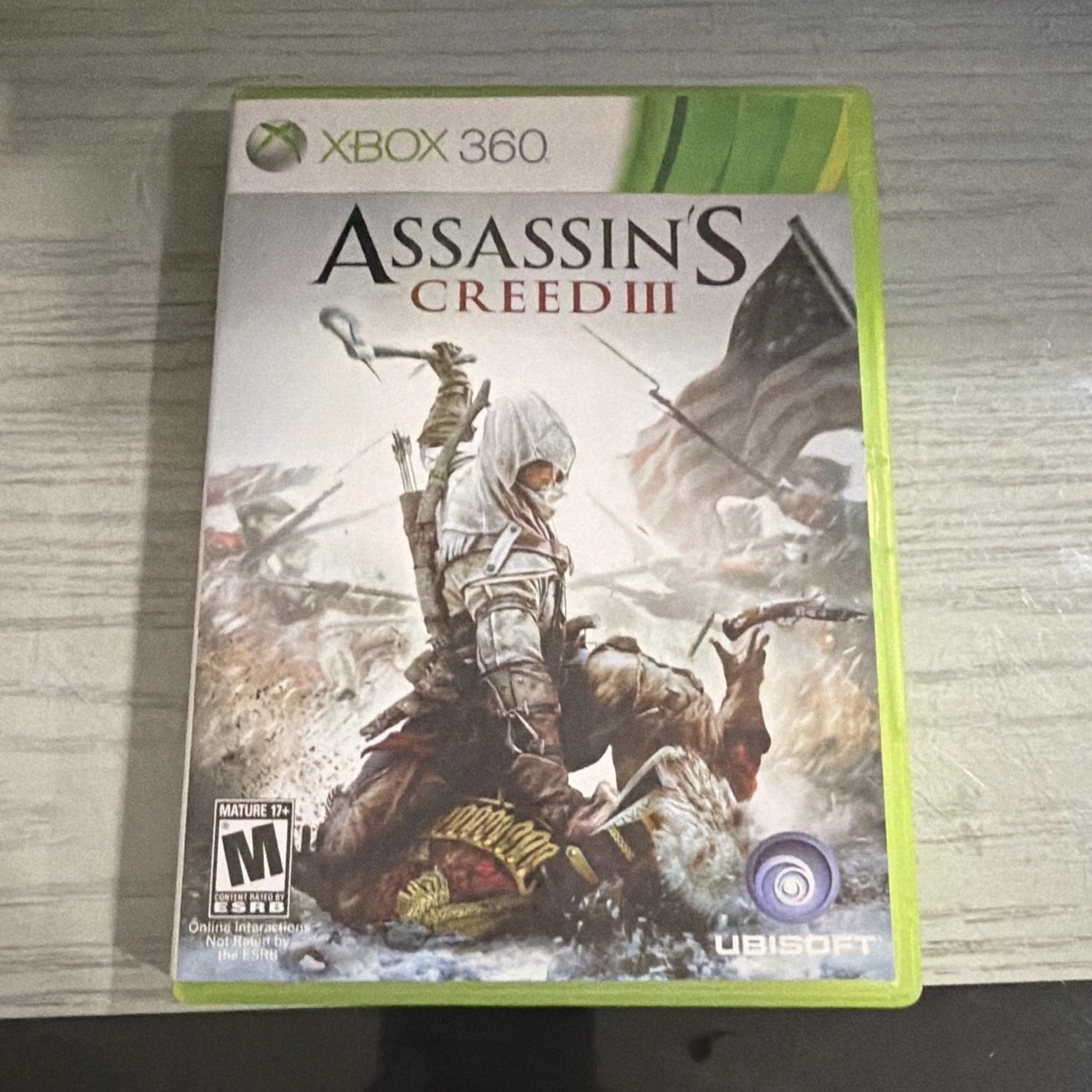 Ubisoft Assassin's Creed III (Microsoft Xbox 360) M Action-Adventure Multiplayer