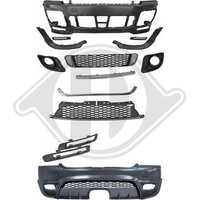 1X StoßFäNger Diederichs 1206550 Hd Tuning FüR Hinten Vorne