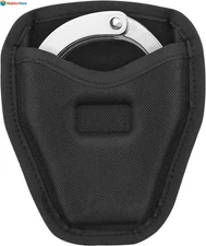 Handcuff Case, Open Top Handcuff Holder Holster, 600D Nylon Cuff Pouch for Duty 