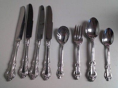 Towle KING ARTHUR 12 Piece Set PLACE SETTINGS and SUGAR SPOON