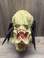Predator Mask W/ Dreads Hair Cosplay Alien vs. Predator Halloween Costume