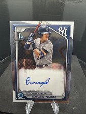 2024 Bowman - Chrome Prospect Autographs Enmanuel Tejeda #CPA-ETE (AU, RC)