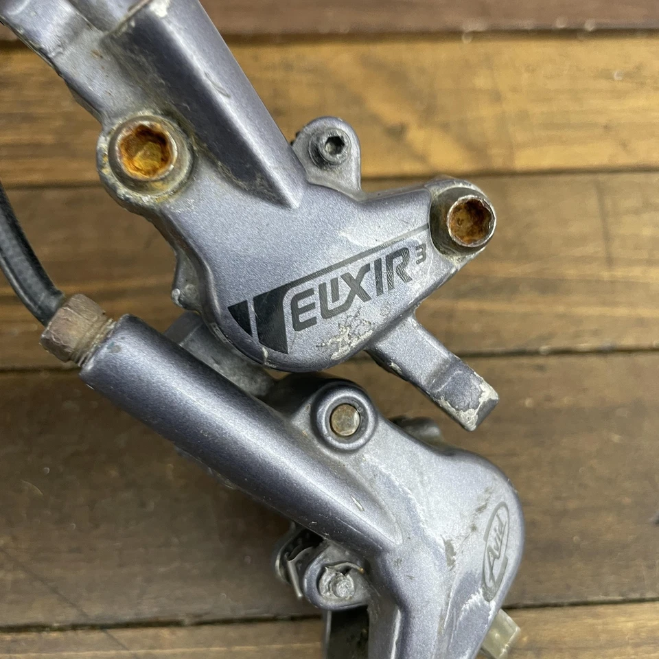 Avid Elixir 3 Hydraulic Disc Brake Set Front Rear Lever Caliper Mountain PARTS - Image 4 of 4