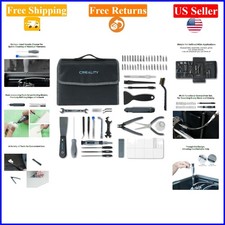 Creality 3D Printer Toolkit 74 pcs with Storage Bag, Nozzle Cleaners, Screwdr...