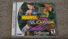 Marvel Vs Capcom 2 Sega Dreamcast Complete CIB Manual Registration Card Tested