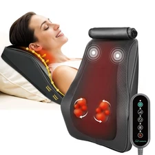 Snailax Back Massager for Back Pain Deep Tissue, Shiatsu Neck and Back Massag...
