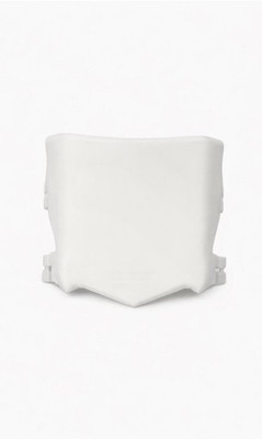 3D Printed Motocutz Style E-bike Front Number Plate (White)