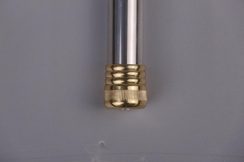 Messing Crozier Bischof Stab Kreuz Qualität Handwerkskunst, 72" hoch Weihnachten G3 - Bild 3 von 5