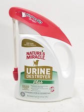 Nature's Miracle Urine Destroyer Plus 64oz Dog Enzyme Cleaner W/ Flip  Go Spray
