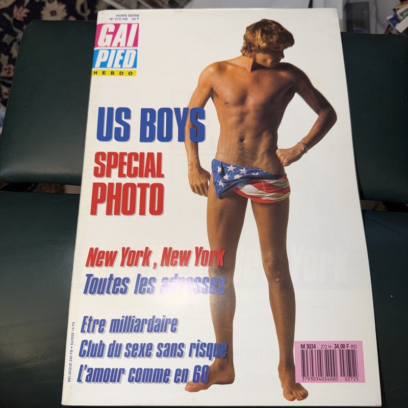 GAI PIED Hebdo Hors-Serie n 272 Male Gay Interest Men Photo Magazine French