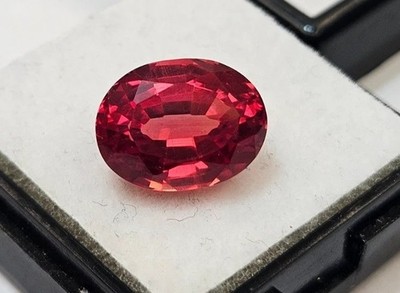 Awesome Padparadscha Sapphire Oval Cut 9+Ct Natural Loose EGL Certified Gemstone