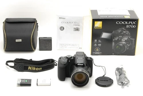 [TOP MINT In Box] Nikon Coolpix B700 20.2 MP Digital Camera Black From JAPAN