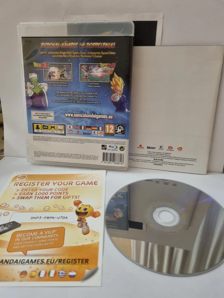 DRAGON BALL Z BUDOKAI HD COLLECTION PS3 PLAYSTATION 3 MULTILINGUA PAL VIDEOGIOCO - Immagine 3 di 3