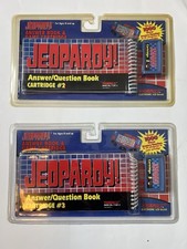 Jeopardy Answer/Question Book Cartridge 2 3 Handheld Tiger LCD Game -New