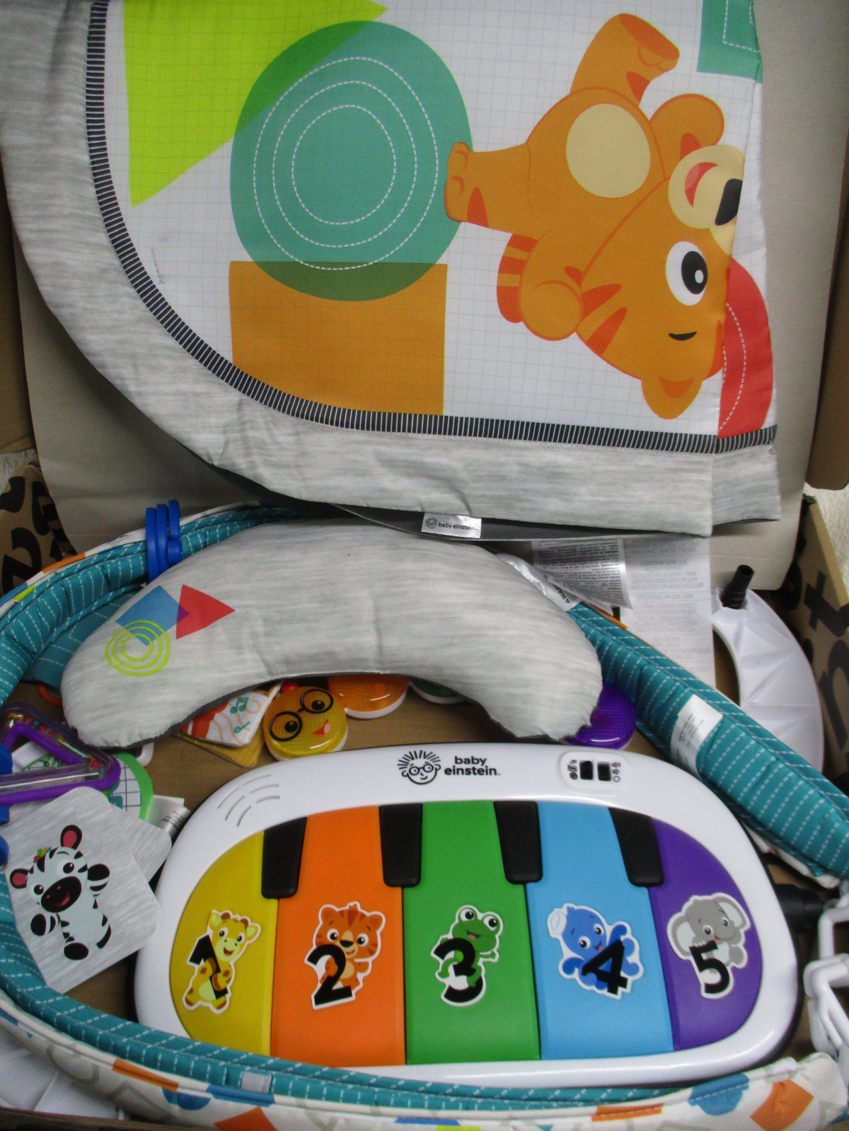 Baby Einstein 4 & 1 Kickin' Tunes Play Mat Gym New Open Box
