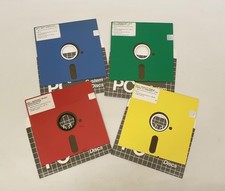 Amstrad PC System Disk Set of 4 - 5.25" 1980s