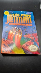 SOLAR JETMAN -NES- NINTENDO Sistema de Entretenimiento Corte Caja de Alquiler Autom&aacute;tico 