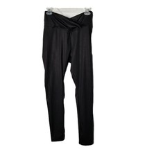 Simply Vera Vera Wang Leggings Womens Medium Black High Rise Stretch Pull On