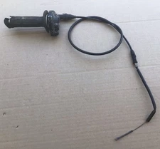 82 Yamaha YZ490 Gas Fuel Throttle Assembly Housing Cable