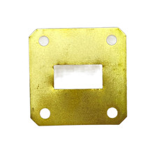 Adaptateur bride WR75 WR-75 entretoise guide d'ondes or épaisseur : 0,1 mm*****