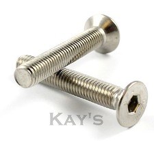 M6 Stainless Steel Countersunk Socket Screw Allen Bolts