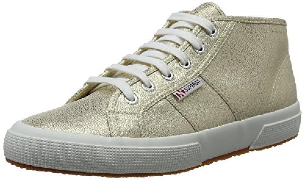 (TG. 41 EU) SUPERGA 2754 LAMEW, Sneaker, Donna, Giallo (Yellow Gold 174), 41 EU