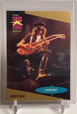 Jimmy Page 1991 ProSet SuperStars MusiCards Trading Card #18 W/Top Loader 🔥