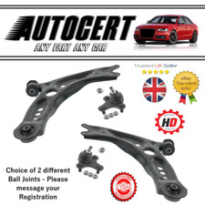 SKODA OCTAVIA 2013> FRONT SUSPENSION TRACK CONTROL ARMS / WISHBONES LEFT & RIGHT