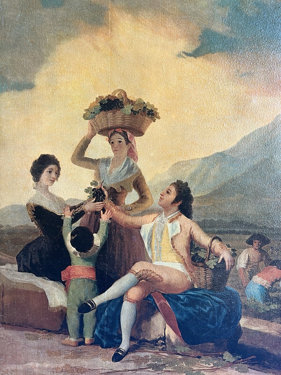Autumn, or The Grape Harvest (La Vendimia) by Francisco de Goya | eBay
