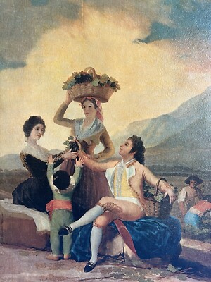 Autumn, or The Grape Harvest (La Vendimia) by Francisco de Goya | eBay