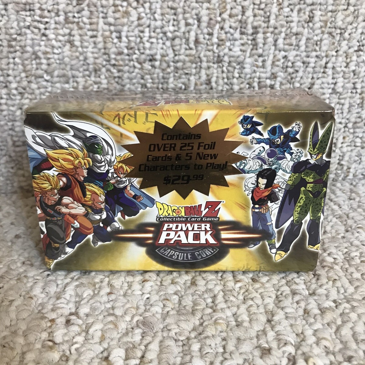 2002 Dragon Ball Z Power Pack Capsule Corp II Box TCG CCG SCORE