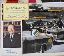 Vice President Hubert H. Humphrey Gift gifts from the estate of George Hickey