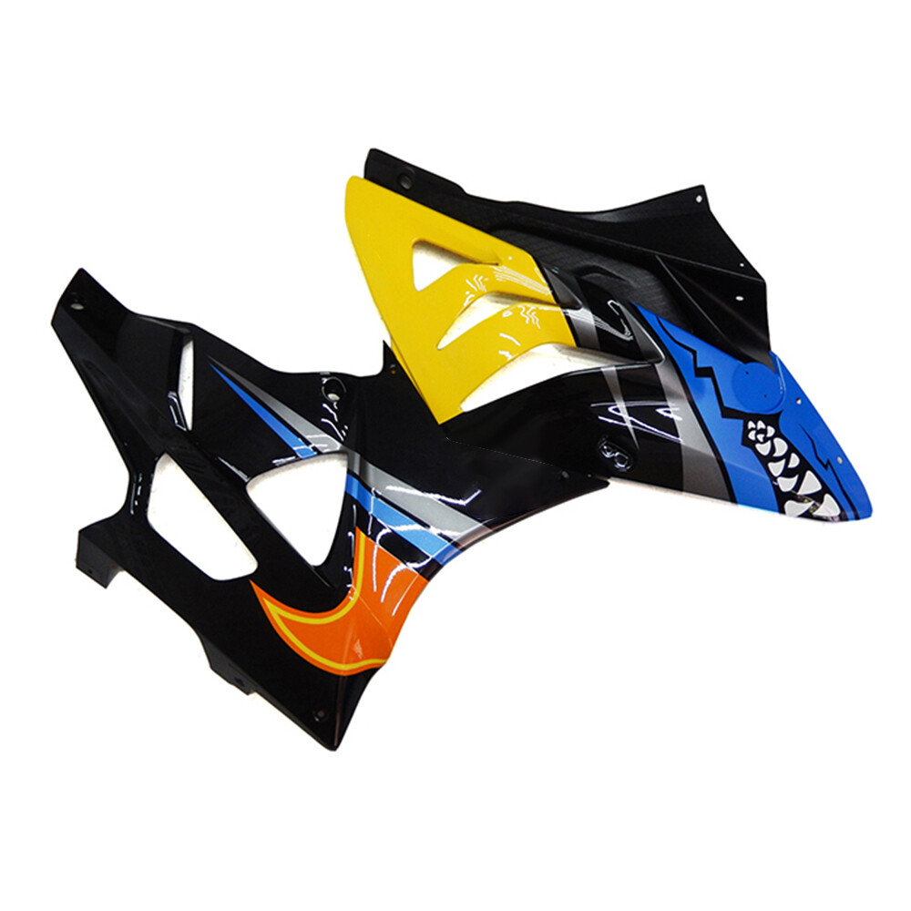 Yellow Blue Black Fairing Bodywork For BMW S1000RR 2009 2010 2011 2012 2013 2014