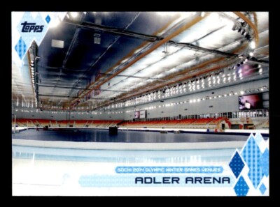 2014 Topps US Olympic Team Insert Card #WOV-AA Adler Arena Sochi 2014
