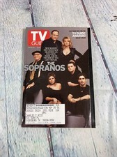 Vintage 2000 January 8-14 TV Guide - Cast of The Sopranos on Cover