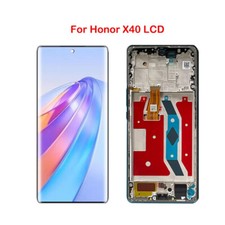Original 6.67" For Honor X40 LCD Display Touch Screen Digitizer Assembly W/Frame