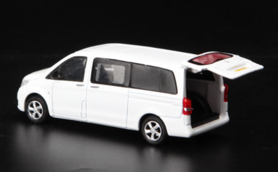 Tiny 1/64 Scale Mercedes-Benz Vito Hong Kong Alloy Model Car