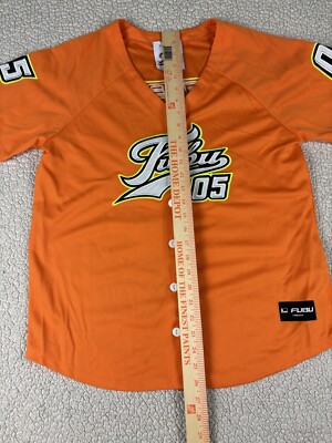 Maillot Baseball Fubu Blanc Homme Taille L – Occasion Bon État