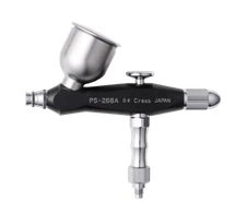 Mr. Hobby PS-268ABL Procon Boy SQ Light Aluminum Black 0.4mm Airbrush - US