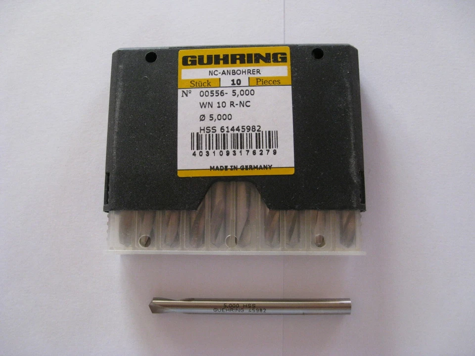 Guhring 5.00 10 Spotting Drill 00556