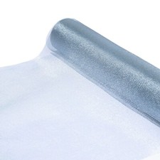 Dusty Blue CHIFFON FABRIC 12" x 10 yards Bolt Crafts Sewing Put-up Wedding SALE