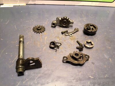 05-07 SUZUKI RMZ450 RMZ-450 Oil Pump Shaft Rotors Cover Gear OEM