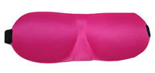 Sleep Face Mask Lightweight Soft Contoured Blackout Eye Shade Blindfold PINK