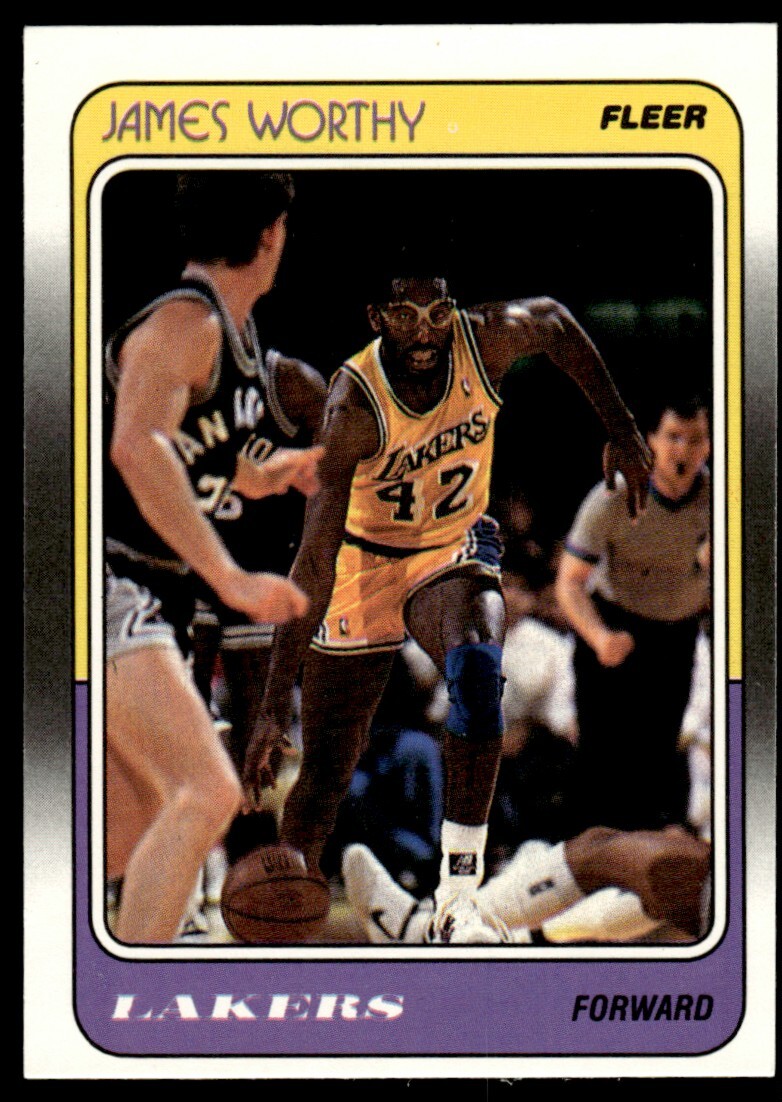 JAMES WORTHY 1988-89 FLEER #70