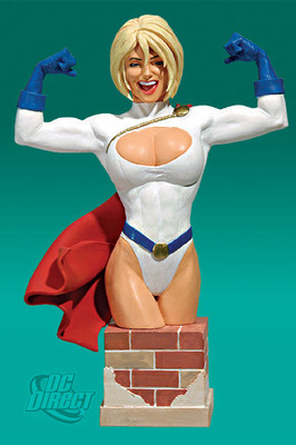 アメコミ POWER GIRL BUST / DC DIRECT Power Girl Bust Women of the DC Universe Series 3 Amanda