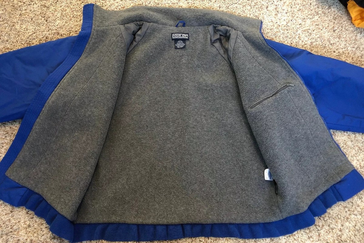 Vintage 90s Lands' End Full Zip Polartec Winter Cost Jacket