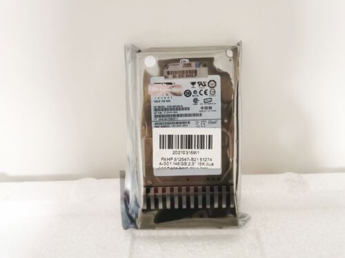 HP 512547-B21 512744-001 146GB 2.5" 15K Dual Port SAS Hard Drive - Photo 1/3