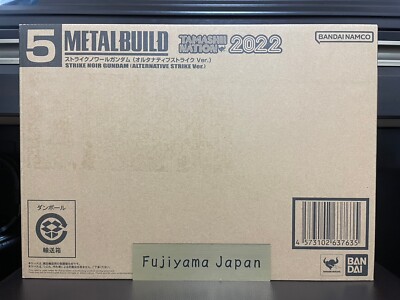 METAL BUILD Strike Noir Gundam Alternative Strike Ver. Action Figure Unopened 