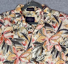 Kenneth Gordon Heirloom Men’s Large Floral Hawaiian Made In USA New Orleans